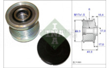 Image for Over-Running Alternator Pulley