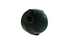 Image for MAYPOLE 12N 7 PIN BLACK PLASTIC TRAILER SOCKET DP