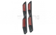 Image for CAR DOOR GUARD PAIR - RED