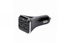 Image for 4 WAY SMART USB IN CAR CHARGER 12/24V  6.8 AMP