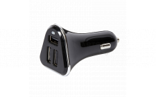 Image for 3 WAY SMART USB IN CAR CHARGER 12/24V 6.8 AMP