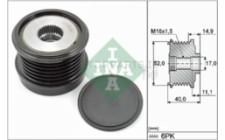 Image for Over-Running Alternator Pulley