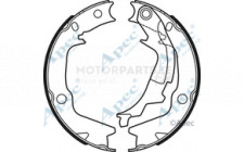 Image for Brake Shoe Set
