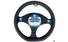 Image for STEERING COVER BLACK FLAT BOTTOM