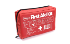 Image for EMERGENCY FIRST AID KIT WITH RED SOFT BAG