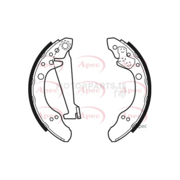 Image for Brake Shoe Set