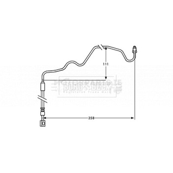 Image for Brake Hose
