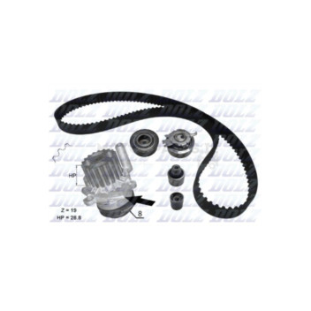 Image for Timing Belt-Water Pump Kit