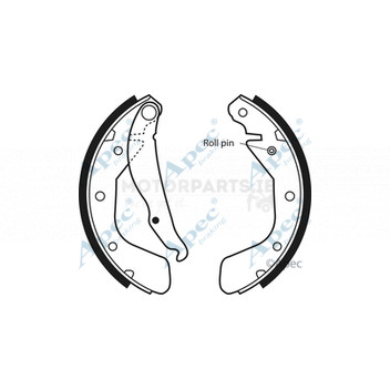 Image for Brake Shoe Set