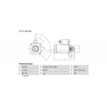 Image for Starter Motor