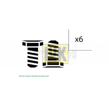 Image for Flywheel Bolt Kit