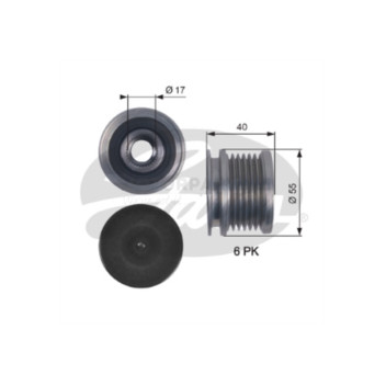 Image for Over-Running Alternator Pulley