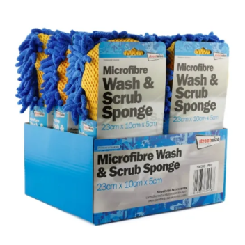 Image for MICROFIBRE WASH & SCRUB SPONGE