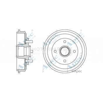 Image for Brake Drum