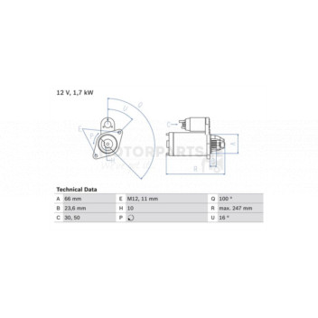 Image for Starter Motor