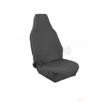 Image for 3D UNIVERSAL SEAT COVER FRONT - GREY