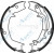 Image for Brake Shoe Set