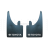 Image for MUD FLAPS (PAIR) TOYOTA (WHITE)