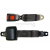 Image for AUTOMATIC LAP BELT WITH 22CM BUCKLE FIXED WEBBING