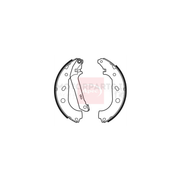 Brake Shoe Set image