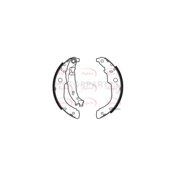 Brake Shoe Set image