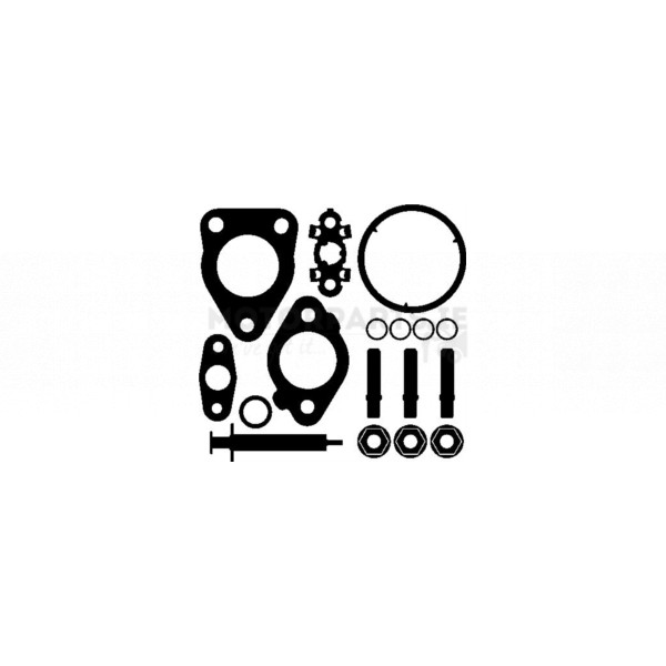 Turbocharger Mounting Kit image