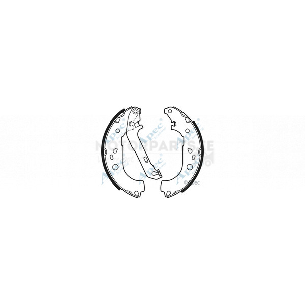 Brake Shoe Set image