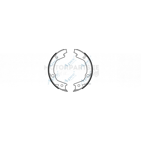 Brake Shoe Set image