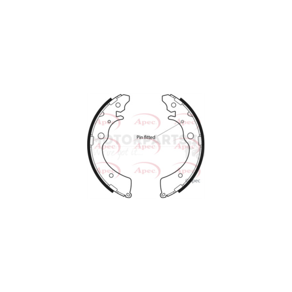 Brake Shoe Set image