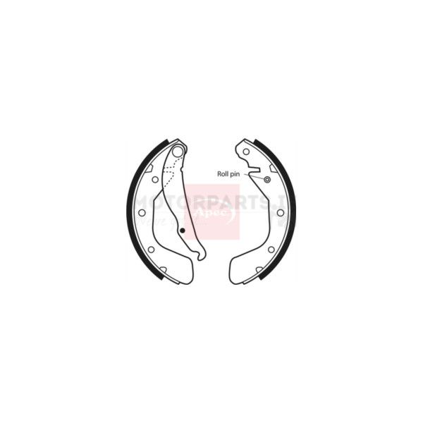 Brake Shoe Set image