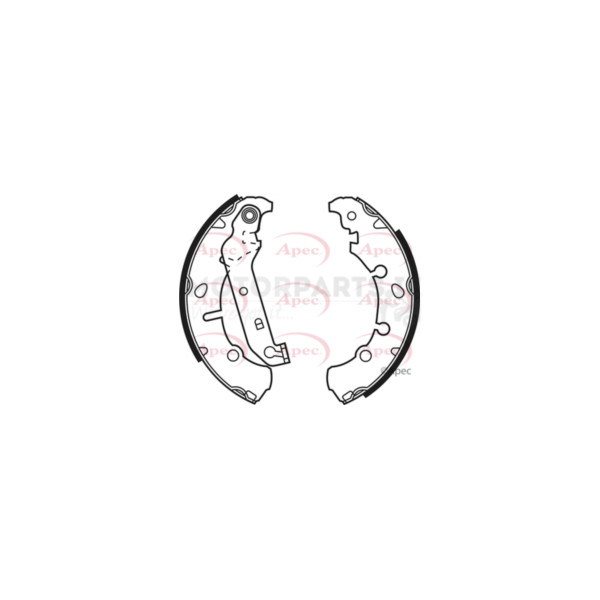 Brake Shoe Set image