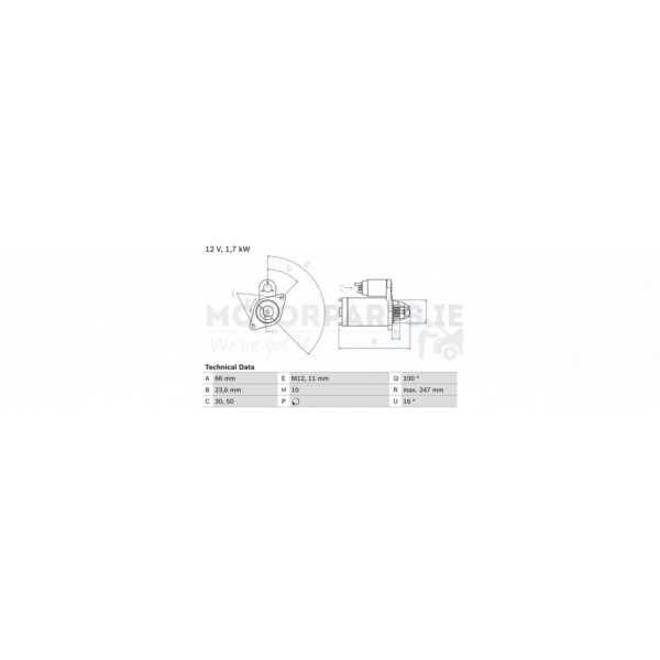 Starter Motor image